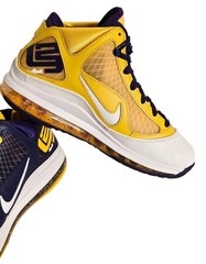 Nike Lebron VII QS (GS) – Size: 7Y – DA3203 500 – Court Purple / Amarillo Yellow
