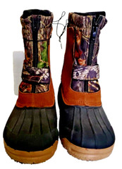 OZARK TRAIL MOSSY OAK BOOTS W/REMOVABLE SOCK LINER BOYS SIZE 5 #BBOT49DP000