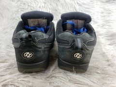 HEELY’S 9135 Black Suede Skate Skating Sneakers Size Youth US 3 EUR 34