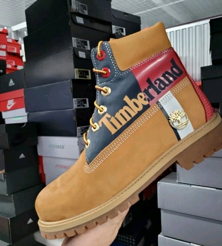 Timberland 6 inch Premium Boots Wheat Print Logo Youth WOMEN TB0A29MC 231
