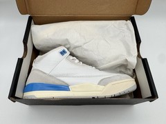 Nike Air Jordan 3 Retro PS Summit White Hydrogen Blue 3Y DM0966-101 NIB