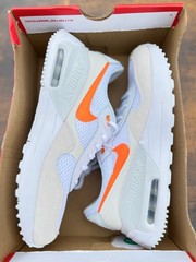 Nike Air Max SYSTM White Phantom Photon Dust Total Orange DQ0284-114 Size 6Y