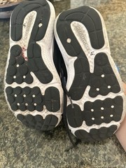 Under Armour Charged Assert 10 Kids Running Shoes 3.5Y Black White 42175527-001