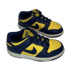 Nike Dunk Low TD „Michigan“ Size 9C Varsity Maize Navy CW1589-700