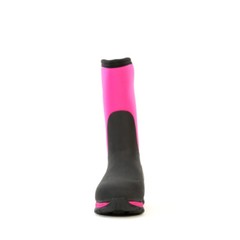 Muck Kid’s Rugged II Boot – Black/Pink