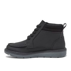 Lands‘ End Kids Moc Toe Flannel Lined Lace Up Boots – 2