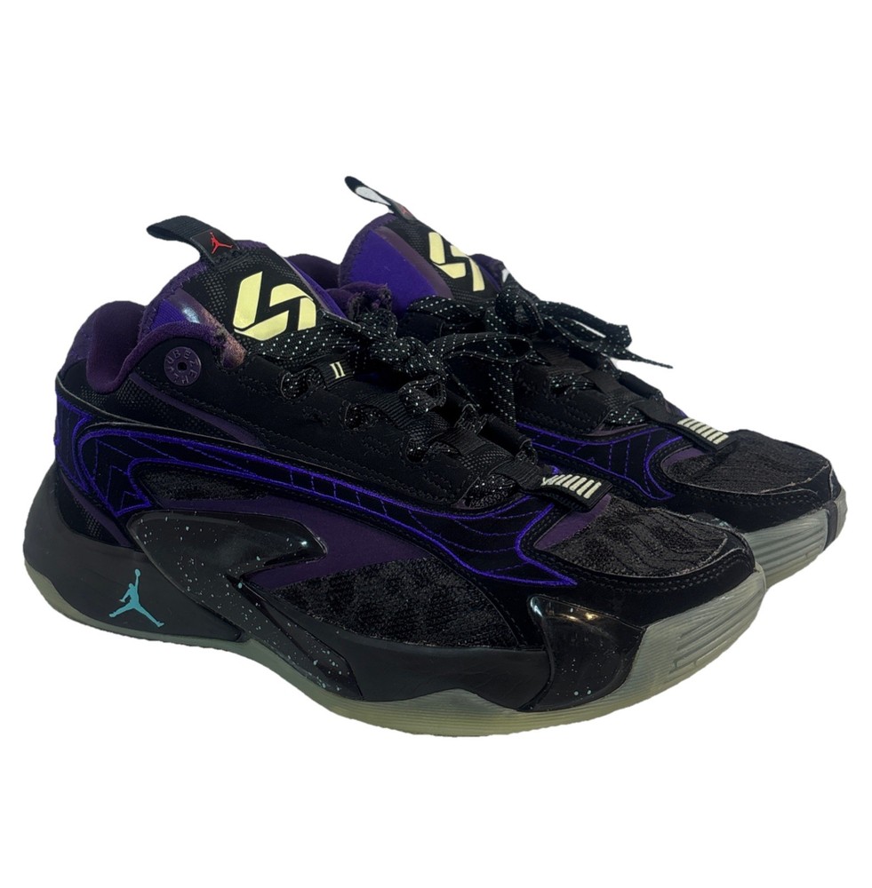 Nike Jordan Luka 2 GS Space Hunter Black Glow In Dark Kids Size 5.5Y DZ3498 001