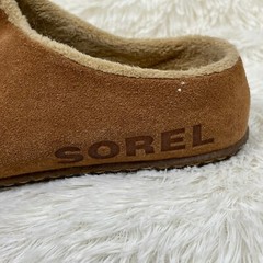Sorel Slipper Lanner Ridge II Shoes Youth Girls Boys Size 6 Suede Camel Brown