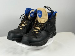 Nike Manoa LTR GS Boots BQ5372-003 Black Sesame Game Royal 5.5Y