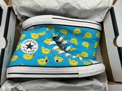 Converse Chuck Taylor All Star Pool Party Easy-On Sneakers Kids Size 2Y – NEW