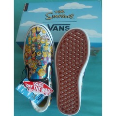 Vans x The Simpsons Comfycush Slip-On Springfield Shoes VN0A3WMD1TJ Kids 4 Mens