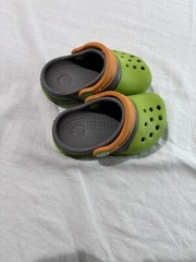 Crocs Electro II Clog Volt Green Grey Size Kids Toddler 4