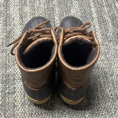 Sperry Top Sider Port Boot Size 4M US Waterproof Shoes Leather Rubber Brown Lace