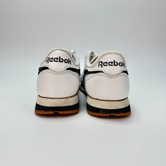 Reebok Classic White Leather Athletic Lace Up Shoes Sneakers HQ2231 Youth Size 6