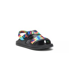 Chaco Kids Chillos Tie Dye Straps Slingback Sport Sandals Multicolor size 4