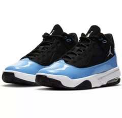 🔥Nike Air Jordan Max Aura 2 (GS) Black University Blue CN8094 041 – 6 Y- 7.5 W