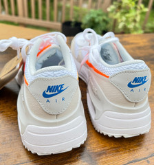 Nike Air Max SYSTM White Phantom Photon Dust Total Orange DQ0284-114 Size 6Y