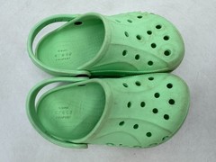 Crocs Baya Classic Clogs Junior Mint Green Slip On Casual Comfort Shoes – J1