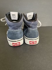 Vans Mountain Edition kid Size 1 Blue suede/canvas Skateboard Shoes