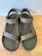 Teva Hurricane Drift Huemix Waterproof Sandals Green Camo 1134390C Kid’s Size 4