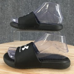 Under Armour Youth 3Y Ansa Fixed Slide Casual Slip On Open Toe Flats 3023789-004