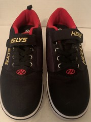 Heelys Flames Pro 20 X2 Black/Red/Yellow Shoes HE100722 Youth Size 6 NEW w/o BOX