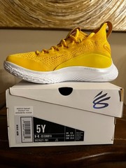 Under Armour Curry 8 Flow “Smooth Butter” Basketball Shoes – Youth 5Y / Women’s