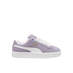 PUMA Suede Xl Lace Up Youth Girls Purple Sneakers Casual Shoes 39657711