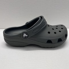CROCS Classic Clogs Unisex Kids Size Junior 1 J-1 Black