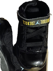 Jordan Retro 11 Black Gamma Blue Vrsty, Size 6c