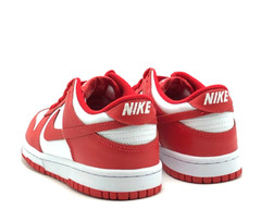 *NEW* Youth Grade-School Nike Dunk Low (GS) White/Red (FB9109 119) 👍