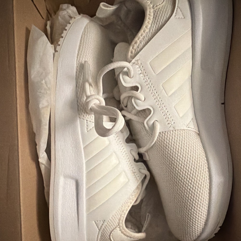 adidas X_PLR C Unisex Kids Sneaker White Mesh Lace-Up US 1 EU 32 CQ2972