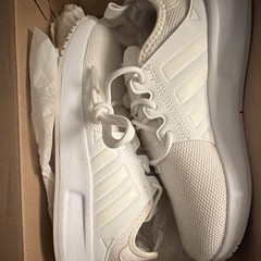 adidas X_PLR C Unisex Kids Sneaker White Mesh Lace-Up US 1 EU 32 CQ2972