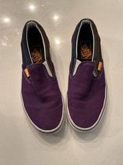 Vans Classic Slip-On Kids Checkerboard Canvas US M 5.5 W 7