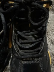 Nike Air Jordan Dub Zero Black University Gold DV1359-017 Size 12C Toddler