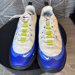 Nike Air Max Axis GS Trainers AH5222-105 Blue/White/Black Size 6.5y Running Shoe
