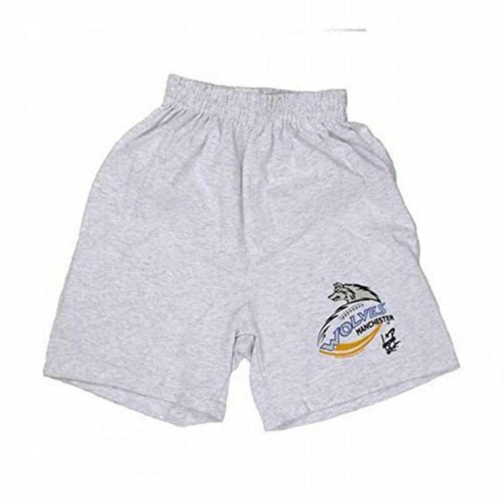Manchester Wolves – Logo Heather Youth Shorts