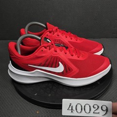Nike Downshifter Shoes Youth Size 6.5Y Red Mesh Running Sneakers CJ2066-600