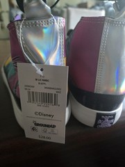 Disney Nightmare Before Christmas Jack Skellington High-Top Sneakers US 7.5