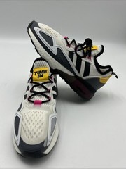 adidas ZX 2K Boost x Ninja Time In White Gray FZ0481 YOUTH Size 7 BIG KIDS