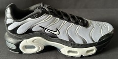 Nike Air Max Plus GS Black Metallic Silver Youth Sz 5.5y Women 7 New CD0609-018