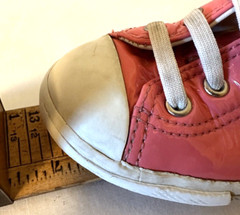 PRADA Toddler Sneakers PINK WHITE EU sz 25 | US 8.5 to 9 Well Loved Used