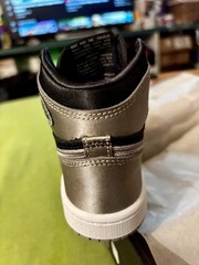 Jordan 1 Retro High OG (PS) Black/Medium Grey-White Size 11c Kids New in Box