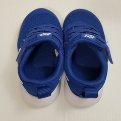 Nike Tanjun EasyOn Blue Hook And Loop Shoes Sneakers DX9043-401 Kids Size 6C