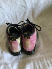 Dr. Martens Kids 1460 Pascal J Rainbow boots size 10 US/9 UK/27 EU