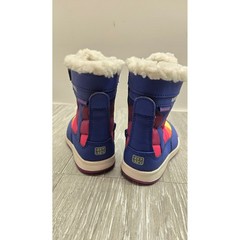 Merrell Alpine Puffer JR Waterproof Winter Boots Blue Rainbow Kids Toddler Sz 6