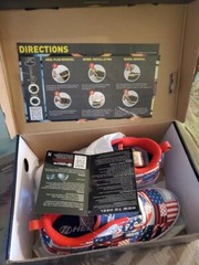 NEW Heelys Pro 20 Prints AMERICAN FLAG USA (YOUTH SIZE 5/WOMEN SIZE 6) HE101429H