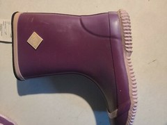 The Original MUCK Boot Co. Rain Boots Kids Girls Size 13 Purple waterproof
