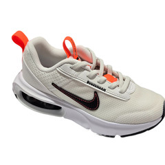 Nike Kids PS Air Max Interlock Lite Sneakers Summit White Hyper Orange 13.5C