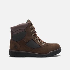 TIMBERLAND JUNIOR’S 6″ FIELD BOOT MEDIUM BROWN NUBUCK TB044992